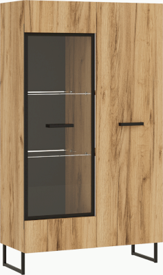 Шкаф-стекло Нэнси Loft (Миф)